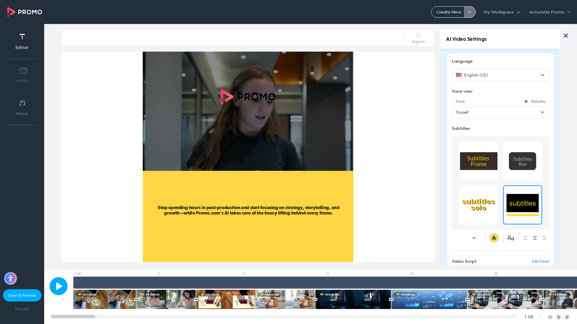 Test failure screenshot